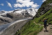 CAPANNA BOVAL AL GHIACCIAIO DEL MORTERATSCH il 18 luglio 2016 - FOTOGALLERY